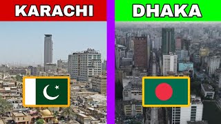 ঢাকা vs করাচি কোনটি সেরা শহর? | Dhaka vs Karachi City Comparison