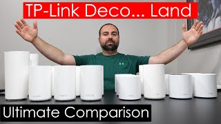 TP Link Deco Mesh WiFi Comparisons  | X20, X55, X68, X4300 Pro, XE75, XE5300, XE75 Pro, XE200