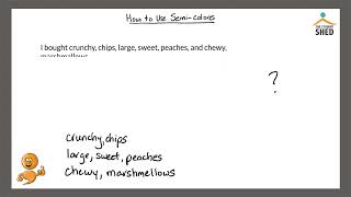 How to Use a Semi Colon? | GLAT, BJC Language Arts Lesson