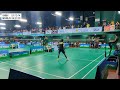 yonex sunrise junior national badminton champioship dhruv negi v s nicholas nathan raj