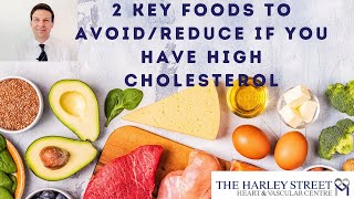 What foods should you avoid if you have high cholesterol?