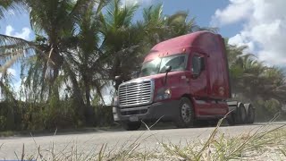 Miami-Dade cracks down on illegal semi-truck parking after CBS News Miami reporting