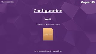 Workflow: Config file