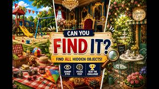Can You Find Them ALL? 👀 Cozy Hidden Object Challenge