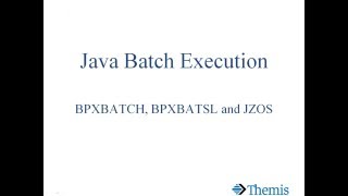 Developing Java Applications for z/OS Batch Execution