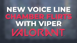 Chamber Flirts with Viper! | VALORANT #Shorts