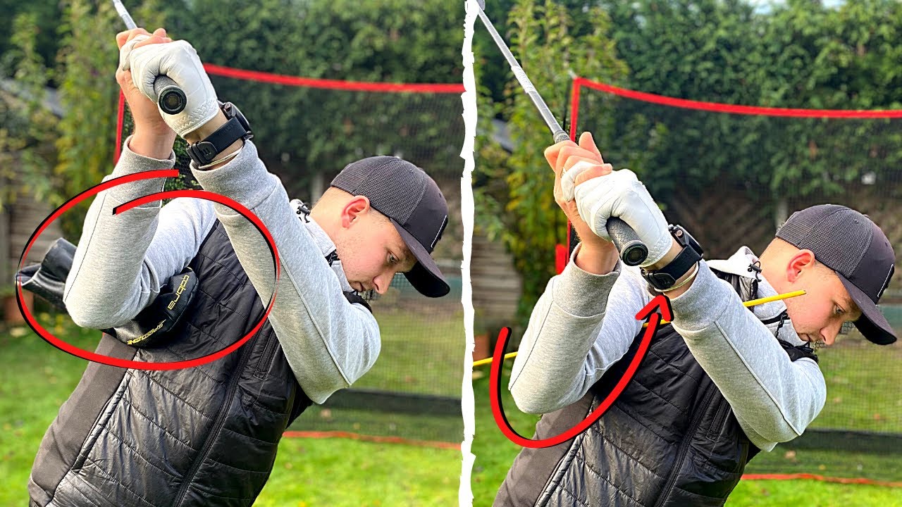 GOLF How To Make The PERFECT Backswing Right Arm DRILL - YouTube