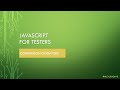 JavaScript for Testers: Part 4 - JS Comparison Operators