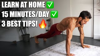 How To Start Calisthenics at Home for Beginners (No Equipment)