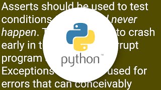Best practice for using assert?
