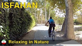 ISFAHAN iran 2021 | Walking in Nazhwan Nature | relaxing