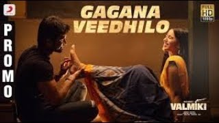 Valmiki - Gagana Veedhilo Promo | Varun Tej, Atharvaa | Harish Shankar. S | HYDERABAD STUDIO