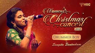 DRUMMER BOY COVER | SANGITA SANTOSHAM | TRANSLATION BY JULIA SANTOSHAM|WOMENS CHRISTMAS CONCERT|CBE