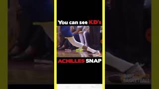 kevin durant's injury achilles snap