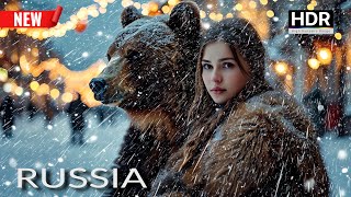 ❄️ CHRISTMAS MOOD IN MOSCOW 🔥 Nobody will show you RUSSIA like this! 4K HDR