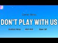 OLG Zak - Don't Play With Us feat. Realest Cram & ENZO MF (Lyrics Video)