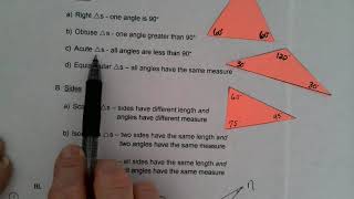 Lesson 62 Classifying Triangles Part 2