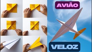 ✈ How to Make a Fast Paper Plane That Flys Very Far (Easy Step by Step!) ✈