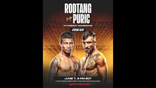 Rodtang vs. Denis Puric EPIC Kickboxing Banger