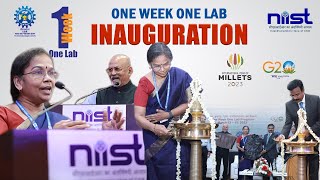 One Week One Lab (OWOL) Inauguration at CSIR-NIIST