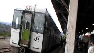 キハ110米坂線1130D(坂町→米沢)米沢行き今泉駅発車