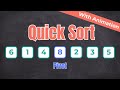 Quick Sort Algorithm Explained in 2 Minutes | Visual Animation
