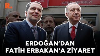 Cumhurbaşkanı Erdoğan'dan Yeniden Refah Partisi Genel Başkanı Fatih Erbakan'a ziyaret