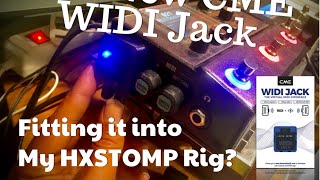 Thoughts on fitting the new WIDI Jack to my Pedals.