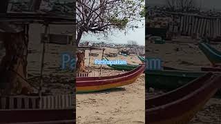 Pattinampakkam beach🚢🛥️ #shortvideo