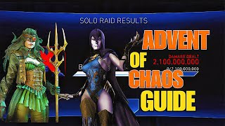 Advent Of Chaos Solo Raid Guide Injustice 2 mobile ( How to)