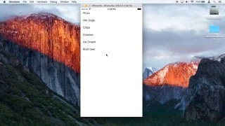 UITableView Application Tutorial - Swift 2