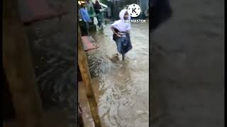 Water Logged in Mumbra 2022 || Water logging in my brother shop || pray for us🙏🙏🙏