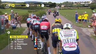 Résumé Étape 19 Tour de France 2023 - Une étape Complètement Dingue // Cyclisme