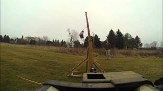 Trebuchet Whipper slo-mo