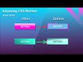 Advanced CSS Button Animation with hover effects