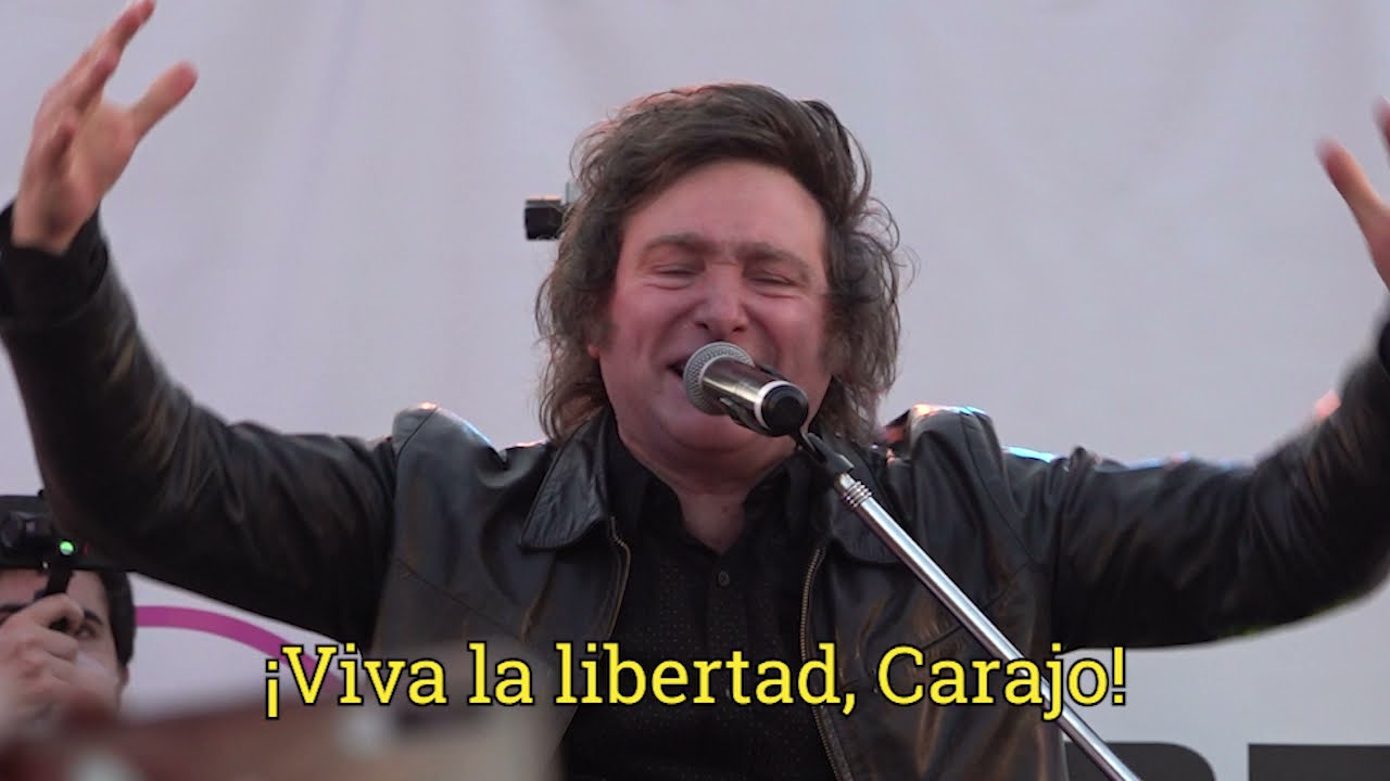 JAVIER MILEI - LA MARCHA DEL LEON - YouTube