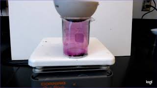 Sublimation of Iodine