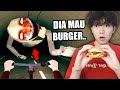 JANGAN Coba-Coba NGANTER BURGER JAM 3 PAGI.. - Burger and Frights