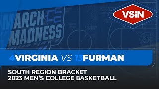 March Madness Betting Picks, Previews, and Predictions: #13 Furman vs #4 Virginia
