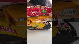 #asmrfood #foodsounds #foodvideos #korea #samyang #buldak #samyangnoodles #asmr #halal #viral #short