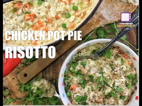 Instant Pot Chicken Pot Pie Risotto Recipe