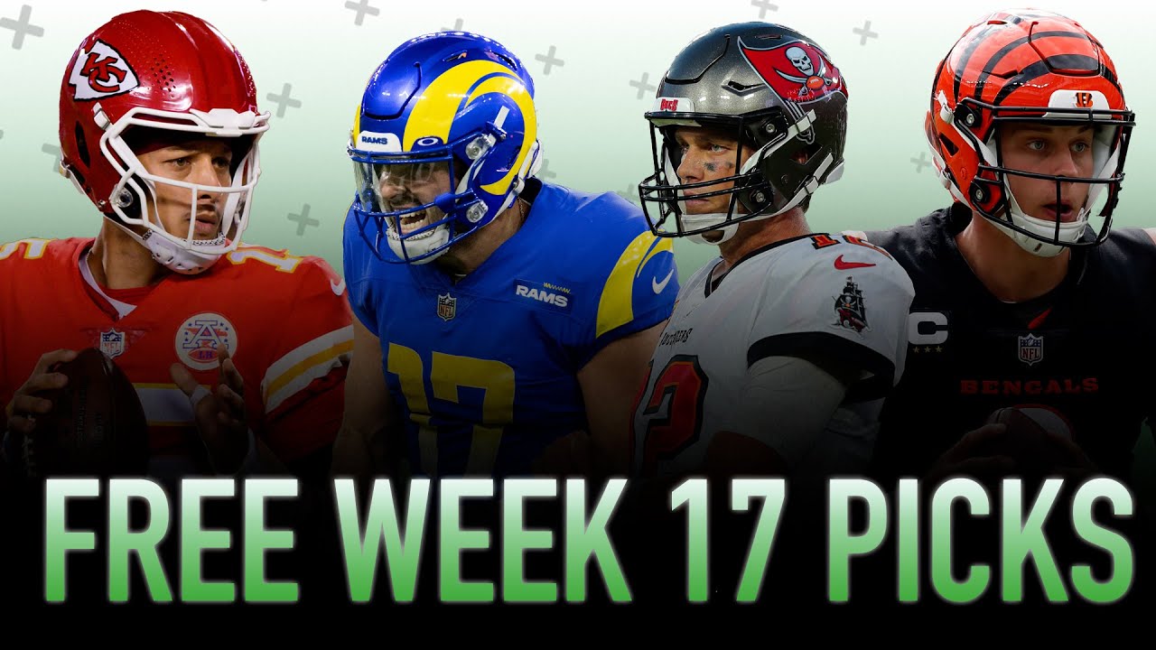 Free NFL Picks And Predictions (Week 17) | NFL Free Picks Today | THE ...