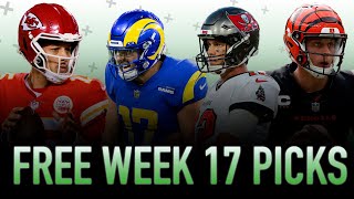 Free NFL Picks and Predictions (Week 17) | NFL Free Picks Today | THE LINES #241