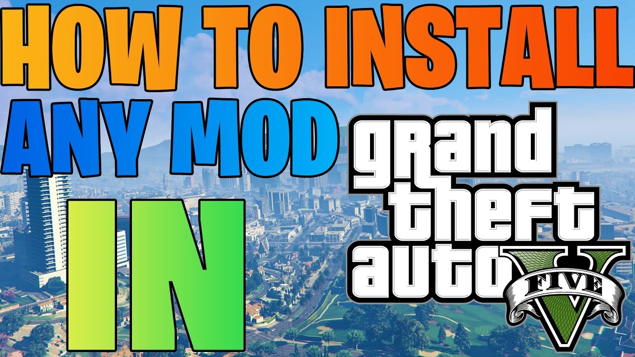 HOW TO INSTALL MODS IN GTA 5?! GTA V TUTORIAL! | Tutorial - YouTube