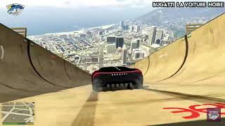 Bugatti la voire vs mega ramp. Gta 5