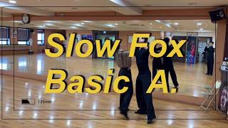 [댄스스포츠채널] 땐맘땐파 폭스 베이직A 코스,Foxtrot,Slow fox,Basic Step,Dance sports.