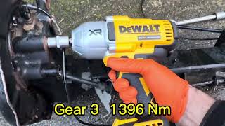 Impact Wrench Dewalt DCF900 Torque