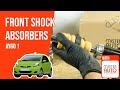 How to replace the front shock absorbers Aygo mk1 ➿