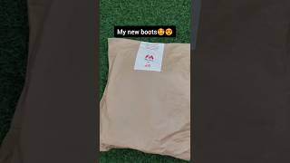 Unboxing my new boots from H\u0026M from Myntra 😍very classy boots 🤩#myntra #unboxing #shorts