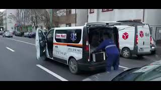 Pacient cazut dintr-o ambulanta la Brasov